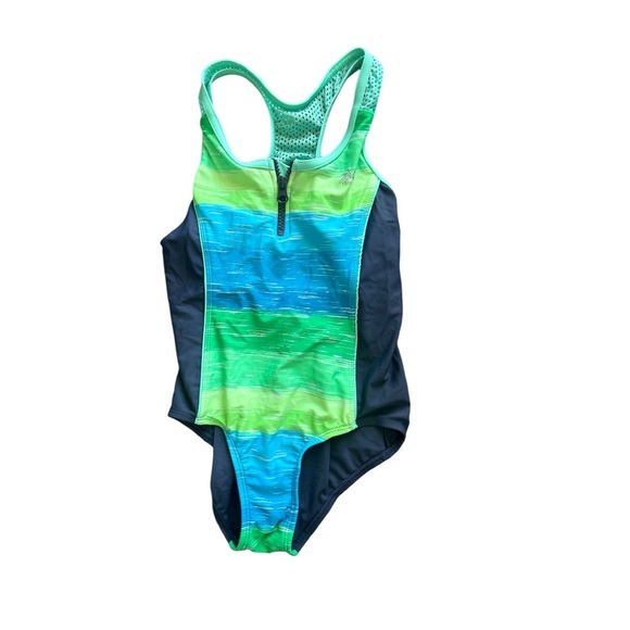 ZeroXposur Girls Swimsuit Set with Girls Bathing Suit One Piece & shorts 🩱 - Picture 4 of 10